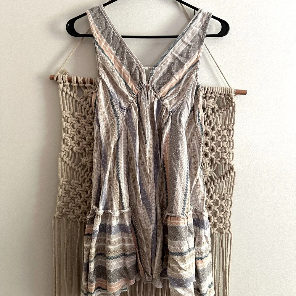 Millibon USA Sz S Aztec Color Sundress Or Tunic - Picture 1 of 5